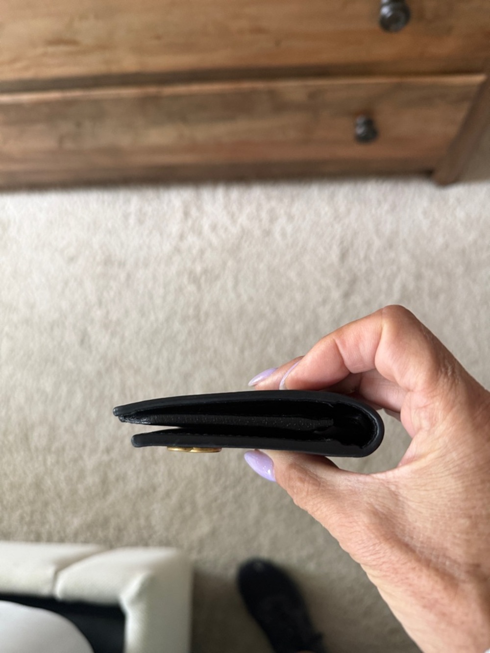 Gucci Black Leather Wallet - Like New Condition - Picture 5 of 6